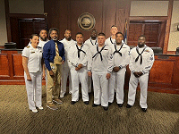 Visit  to Mayor Burgess of North Charleston